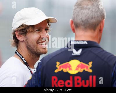 Suzuka, Japan. September 2023. Suzuka, Japan, Donnerstag, 21. September: Während des Japan Formel 1 Grand Prix 2023. Gebührenpflichtiges Bild, Foto und Copyright © PETERSON Mark ATP Images (PETERSON Mark/ATP/SPP) Credit: SPP Sport Press Photo. Alamy Live News Stockfoto