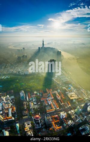 Landmark 81, das höchste Gebäude in Vietnam, Ho-Chi-Minh-Stadt, Vietnam, Indochina, Südostasien, Asien Stockfoto