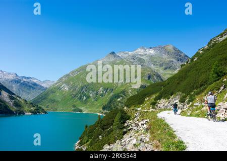 Malta: Stausee Kölnbrein der Kraftwerke Maltakraftwerke im Nationalpark hohe Tauern, Kärnten, Kärnten, Österreich Stockfoto