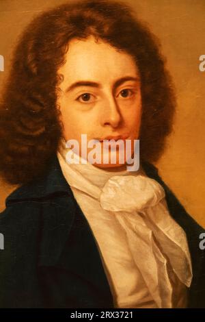 England, London, Portrait of Robert Southey (1774–1843) von Peter Vandyke aus dem Jahr 1795 Stockfoto