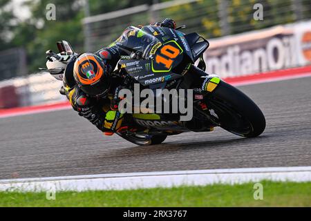 Greater Noida, Indien. September 2023. Freies Training vor dem Großen Preis von Indien für indisches Öl auf dem Buddh International Circuit, 22. September 2023 in Picture: Luca MARINI POOL/MotoGP.com/Cordon Pressebilder sind nur zur redaktionellen Verwendung bestimmt. Obligatorische Gutschrift: © MotoGP.com Credit: CORDON PRESS/Alamy Live News Stockfoto