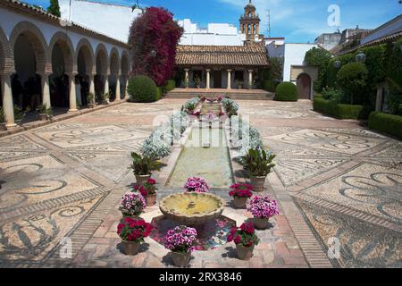 Palacio Viana, Cordoba, Andalusien, Spanien, Europa Stockfoto