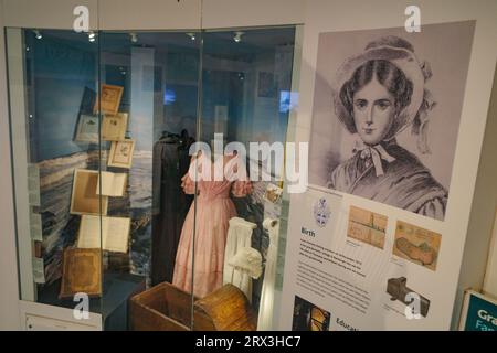 Bamburgh, England - 13. Juli 2023: The Grace Darling Museum, in Bamburgh, Northumberland Stockfoto