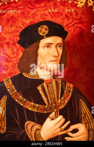 England, London, Portrait of King Richard III. (1452–85) von einem unbekannten Künstler um 1540 Stockfoto