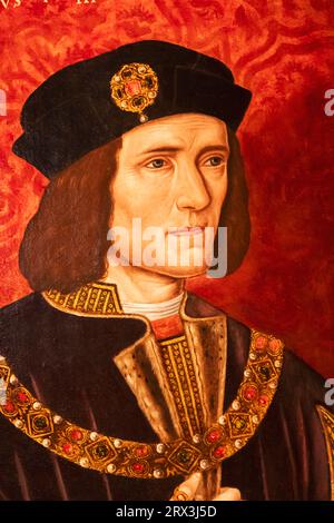 England, London, Portrait of King Richard III. (1452–85) von einem unbekannten Künstler um 1540 Stockfoto