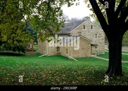 Sibley House, Sibley House Historic Site, St Paul, Minnesota Stockfoto