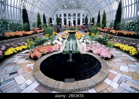 Marjorie McNeely Conservatory, Como Park, St Paul, Minnesota Stockfoto