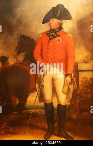 England, London, Portrait of King George III. (1738–1820) von Sir William Beechy aus der Zeit um 1800 Stockfoto