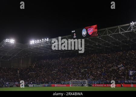 Bergamo, Italien, 21. September 2023. Das Heimstadion vor dem Spiel der UEFA Champions League im Stadio Di Bergamo in Bergamo. Auf dem Bild sollte stehen: Jonathan Moscrop / Sportimage Stockfoto