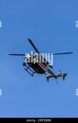 Flugzeuge vor der Landung Stockfoto