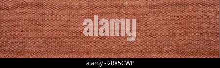 Backsteinmauerhintergrund, breites Panorama des alten massiven Mauerwerks Stockfoto