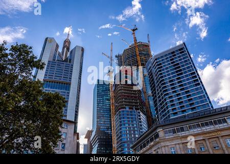 Stadtbummel durch die Mainmetropole Frankfurt am Main - Hessen - Deutschland Stockfoto