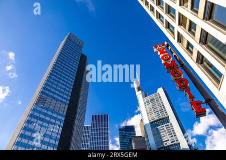 Stadtbummel durch die Mainmetropole Frankfurt am Main - Hessen - Deutschland Stockfoto