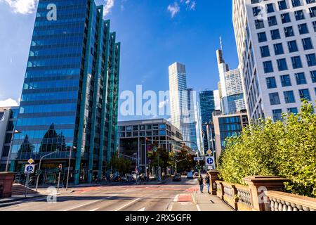 Stadtbummel durch die Mainmetropole Frankfurt am Main - Hessen - Deutschland Stockfoto