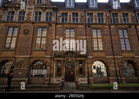 Sedgwick Museum of Earth Sciences (ursprünglicher Eingang) Stockfoto