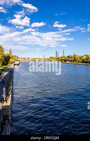 Stadtbummel durch die Mainmetropole Frankfurt am Main - Hessen - Deutschland Stockfoto