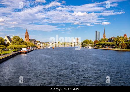 Stadtbummel durch die Mainmetropole Frankfurt am Main - Hessen - Deutschland Stockfoto