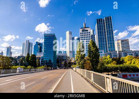 Stadtbummel durch die Mainmetropole Frankfurt am Main - Hessen - Deutschland Stockfoto
