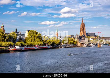 Stadtbummel durch die Mainmetropole Frankfurt am Main - Hessen - Deutschland Stockfoto