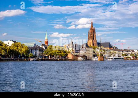 Stadtbummel durch die Mainmetropole Frankfurt am Main - Hessen - Deutschland Stockfoto