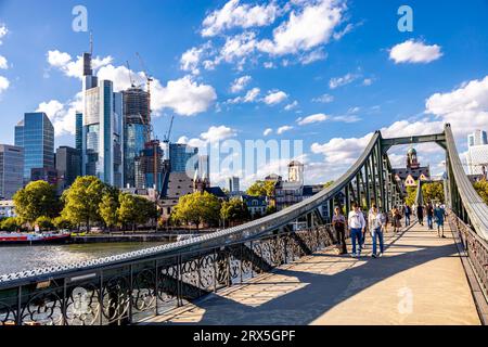 Stadtbummel durch die Mainmetropole Frankfurt am Main - Hessen - Deutschland Stockfoto