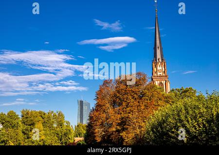 Stadtbummel durch die Mainmetropole Frankfurt am Main - Hessen - Deutschland Stockfoto