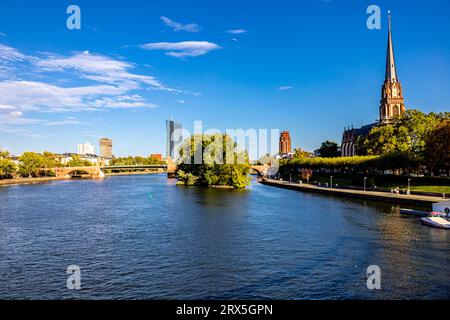 Stadtbummel durch die Mainmetropole Frankfurt am Main - Hessen - Deutschland Stockfoto