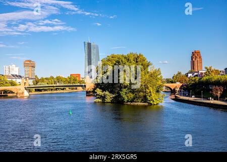 Stadtbummel durch die Mainmetropole Frankfurt am Main - Hessen - Deutschland Stockfoto