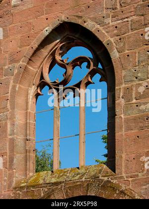 Window, Kloster Bad Herrenalb, Baden-Württemberg, Deutschland Stockfoto