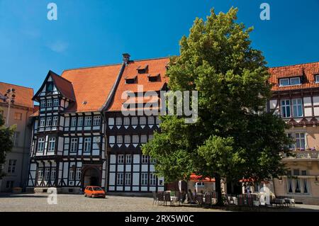 Huneborstelsches Haus, heute Gildehaus, Sitz der Handwerkskammer, Burgplatz, Braunschweig, Niedersachsen, Deutschland Stockfoto
