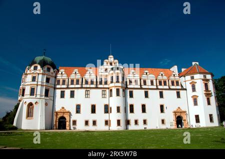 Herzogspalast, erbaut 1292, Celle, Niedersachsen, Deutschland, Guelph Castle Stockfoto