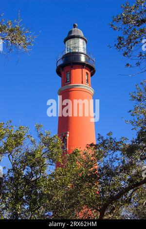 Leuchtturm, Ponce de Leon Inlet, Daytona, Florida, USA Stockfoto