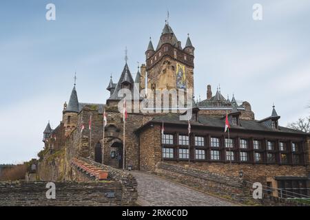 Schloss Cochem - Cochem, Deutschland Stockfoto
