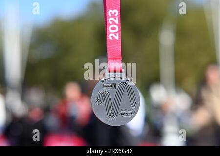 London, Großbritannien. September 2023. Vitality die Westminster Mile von 2023 feiert den 10. Jahrestag der olympischen Legacy-Veranstaltung 2012 im Green Park. Kredit: Siehe Li/Picture Capital/Alamy Live News Stockfoto