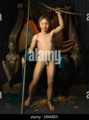 Friedrich Bury - Amor Triumphant vor 1810, 152 x 121 cm. Friedrich Bury (1763-1823) Stockfoto