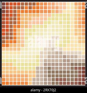 Abstrakte Mosaik Hintergrund Stock Vektor