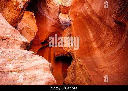 Der Antilope Canyon, Page (AZ) Stockfoto