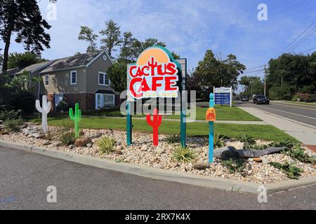 Das Cactus Cafe mexikanisches Restaurant Huntington Long Island NY Stockfoto