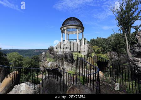 Der Tempel der Liebe Untermyer Park Yonkers NY Stockfoto