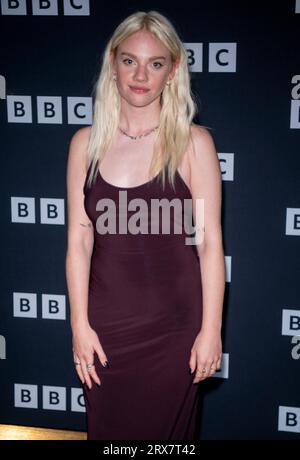 Aine Rose Daly nimmt am Donnerstag, den 14. September 2023, am BFI Southbank, London, England, UK, am Premiere-Screening der BBC Drama Series „Boiling Point“ Teil. Stockfoto