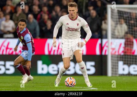 Burnley, Großbritannien. Samstag, 23. September 2023.Rasmus Højlund #11 von Manchester United während des Premier-League-Spiels zwischen Burnley und Manchester United im Turf Moor, Burnley am Samstag, 23. September 2023. (Foto: Mike Morese | MI News) Credit: MI News & Sport /Alamy Live News Stockfoto