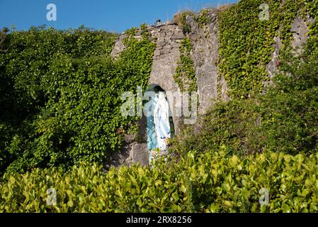 Grotto of the Virgin Mary auf Inishmore, Inis More, Aran Island, Irland Stockfoto