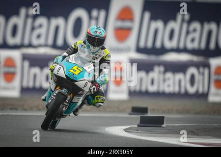 Uttar Pradesh, Indien. 23. September 2023: Buddh International Circuit, Dankaur, Greater Noida, Uttar Pradesh, Indien: Qualifying- und Sprint-Rennen des Indian Oil Grand Prix of India auf dem Buddh International Circuit, Jaume Masia Credit: Action Plus Sports Images/Alamy Live News Stockfoto