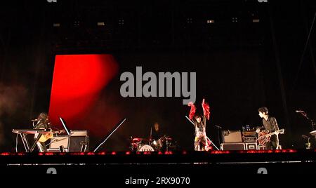 Las Vegas, USA. September 2023. Ja, Yeahs/SIPA USA Credit: SIPA USA/Alamy Live News Stockfoto