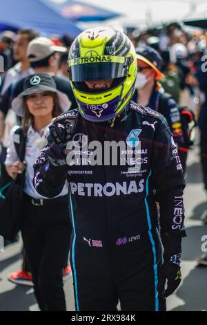 Suzuka, Japon. September 2023. Japanische Zuschauer, Fans beim Großen Preis von Lenovo 2023, 16. Runde der Formel-1-Weltmeisterschaft 2023 vom 22. Bis 24. September 2023 auf dem Suzuka International Racing Course in Suzuka - Foto Xavi Bonilla/DPPI Credit: DPPI Media/Alamy Live News Stockfoto