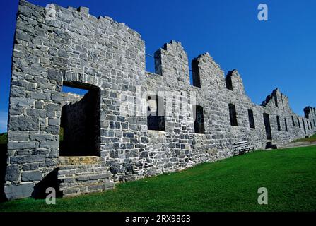 His Majesty's Fort of Crown Point, Crown Point State Historic Site, Adirondack Park, New York Stockfoto