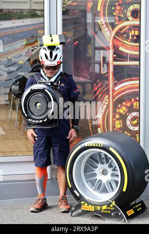 Suzuka, Japan. September 2023. Stromkreisatmosphäre – Lüfter. 24.09.2023. Formel-1-Weltmeisterschaft, Rd 17, Grand Prix Von Japan, Suzuka, Japan, Wettkampftag. Auf dem Foto sollte Folgendes stehen: XPB/Press Association Images. Quelle: XPB Images Ltd/Alamy Live News Stockfoto