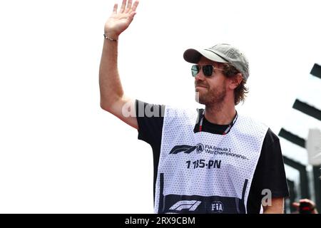 Suzuka, Japan. September 2023. Sebastian Vettel (GER). Formel-1-Weltmeisterschaft, Rd 17, Grand Prix von Japan, Sonntag, 24. September 2023. Suzuka, Japan. Quelle: James Moy/Alamy Live News Stockfoto