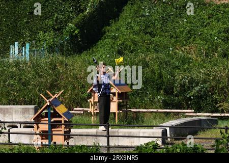 Suzuka, Japan. September 2023. Sebastian Vettel (GER). 24.09.2023. Formel-1-Weltmeisterschaft, Rd 17, Grand Prix Von Japan, Suzuka, Japan, Wettkampftag. Auf dem Foto sollte Folgendes stehen: XPB/Press Association Images. Quelle: XPB Images Ltd/Alamy Live News Stockfoto