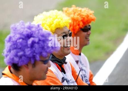 Suzuka, Japan. September 2023. Marshal, F1 Grand Prix of Japan auf dem Suzuka International Racing Course am 24. September 2023 in Suzuka, Japan. (Foto: HOCH ZWEI) Credit: dpa/Alamy Live News Stockfoto